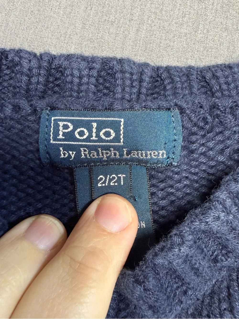 Polo Ralph Lauren soft knit